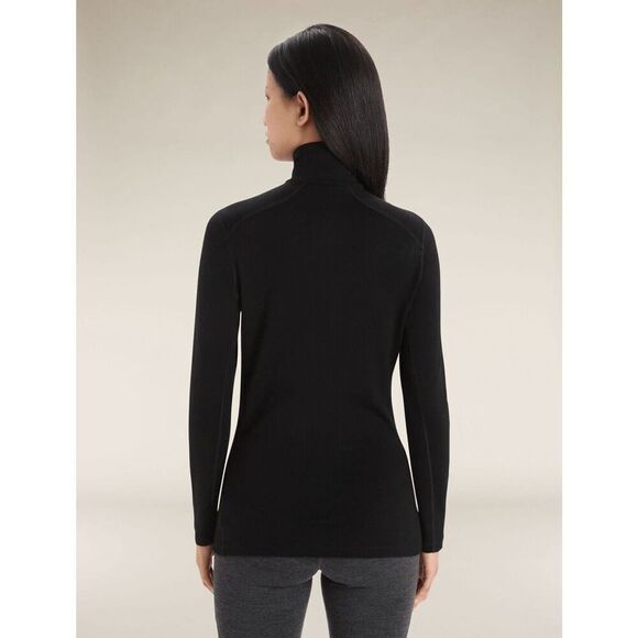 Icebreaker Womens 260 Tech Merino Wool 1/2 Zip Long Sleeve Base Layer Large NEW - Picture 2 of 9